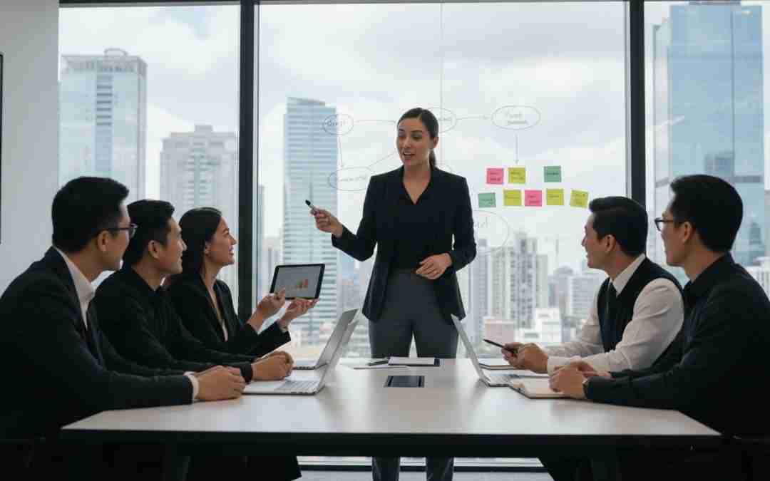 team coaching session